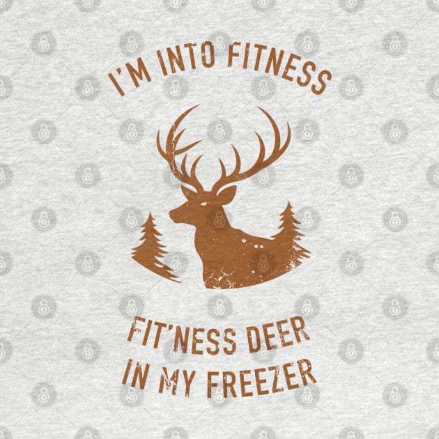 I'm into fitness deer in my freezer by Selknen 🔥